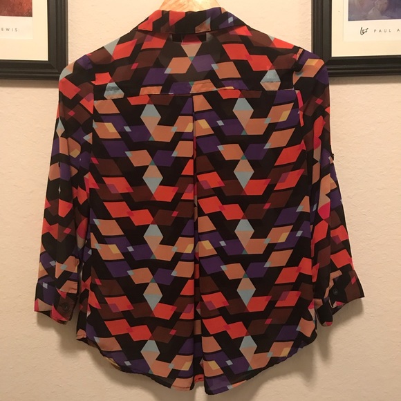 a.n.a Sheer Blouse - Picture 5 of 5